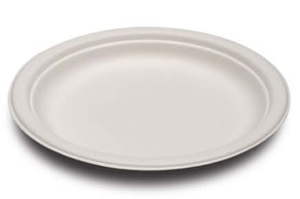 จานชานอ้อย SEW 7 นิ้ว แพ็ก 50 ชิ้น